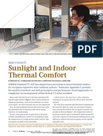 ASHRAE Journal - Sunlight and Indoor Thermal Comfort