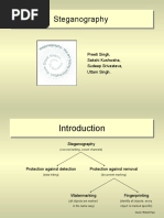 Steganography: Preeti Singh, Sakshi Kushwaha, Sudeep Srivastava, Uttam Singh