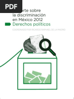 Reporte Sobre La Discriminación en México 2012 Derechos Políticos CONAPRED