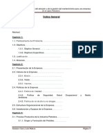 Plan de Mejora en El Área Del Almacén y de La Gestión Del Mantenimiento para Una Empresa en El Rubro Petroler