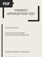 Thematic Apperception Test