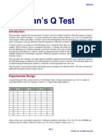 Cochrans Q Test