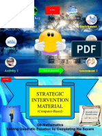 SIM Quadratic Equation by Square