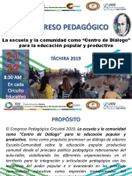 Orientaciones Estadal Del Congreso Pedagógico Circuital 2019