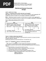 4th Semester RCC Notes 170745