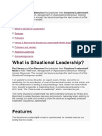 Situational Leadership