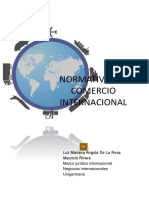 Normativa Del Comercio Exterior