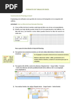 Tablas de Excel