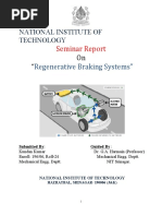 Regenerative Brake System