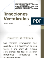 Clase de Tracciones Vertebrales