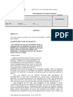 Teste Diagnóstico 9º Ano 2010