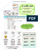 Clasificacion de Las Palabras