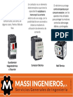 Guardamotor, Contactor y Rele Termicos