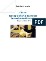 Recepção de Hotel