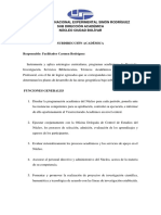 Funciones de La Subdirecion Academica y Coordinadores