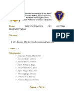 Fisiopatología Del Sistema Tegumentario