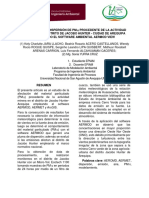 Paper - Modelación de Dispersión de Pm10 Procedente de La Actividad Minera en El Distrito de Jacobo Hunter - Ciudad de Arequipa Empleando El Software Ambiental Aermod View