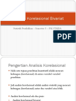 Analisis Korelasional Bivariat