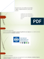 Implementacion de Las Normas Iso 9001-2015,14001,18001,31000-2018 en El