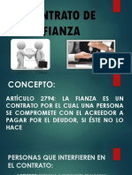 Contrato de Fianza