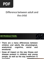 Difference Between Adult and The Child