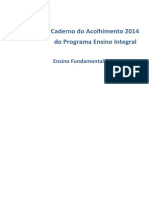 Caderno Acolhimento Ensino Fundamental 08 07 2014