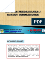 Laporan Survey Pendahuluan