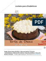 Recetas para Diabeticos