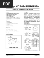 MCP6241 PDF