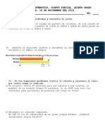 Evaluación de Matematica