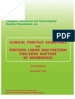 CPG Preterm Labor PDF