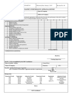 BatStateU-FO-OJT-03 - Student Trainee's Performance Appraisal Report