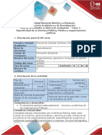 Guía - Tarea 1 - Especificidad de La Gerencia Pública, Política y Organizaciones Públicas