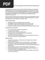 Draft Proposal For SCADA System Using Arduino in Monitoring Parameter