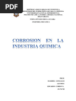 Corrosion en Las Industrias