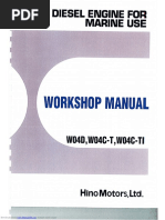 Hino Motors W04C-T Workshop Manual PDF