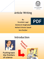 Article Writing