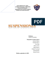 Informe Suspensiones