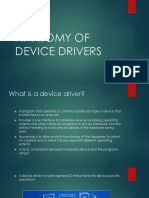 Anatomy of Device Drivers