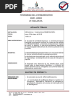 Programa de Simulacro de Emergencia.