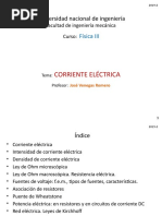 Corriente Eléctrica