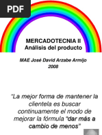 Analisis de Producto