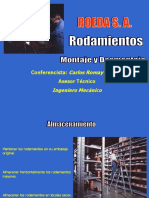 Montaje de Rodamientos