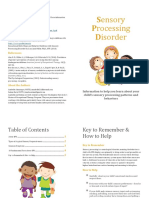 Sensory Processing Disorder Booklet