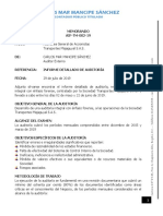 Informe Detallado de Hallazgos de Auditoría