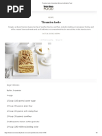 Tiramisu Torte - Australian Women's Weekly Food