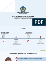 Sosialisasi KMK 781 Tahun 2019