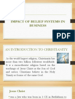 Impact of Belief Systems in Business