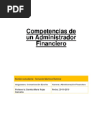 Perfil de Administrador Financiero