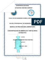 Practica de Concentracion de Minerales Nuevo I